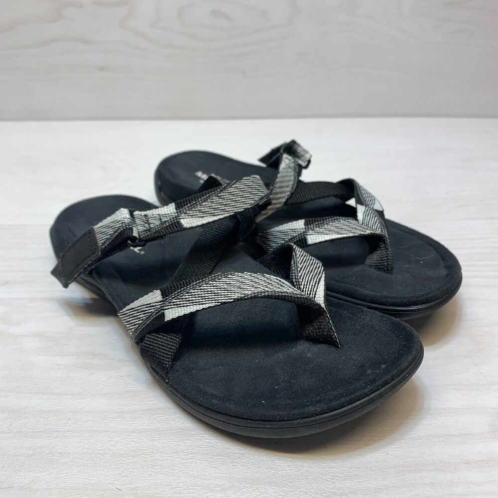 Merrell District Mendi Thong Sandals Comfort Women's Size 5 Black Strap‎ Slip On
